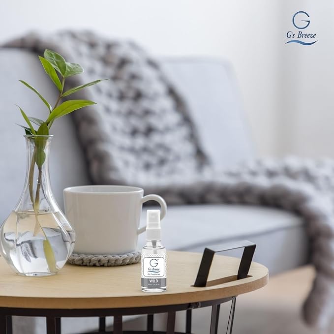 G's Breeze Wild Air Freshener – Invigorating Nature Inspired Aroma – Energizing & Refreshing Scent – Floral, Crisp & Bold Fragrance for Home, Car & Office – Ideal for Any Space or Occasion