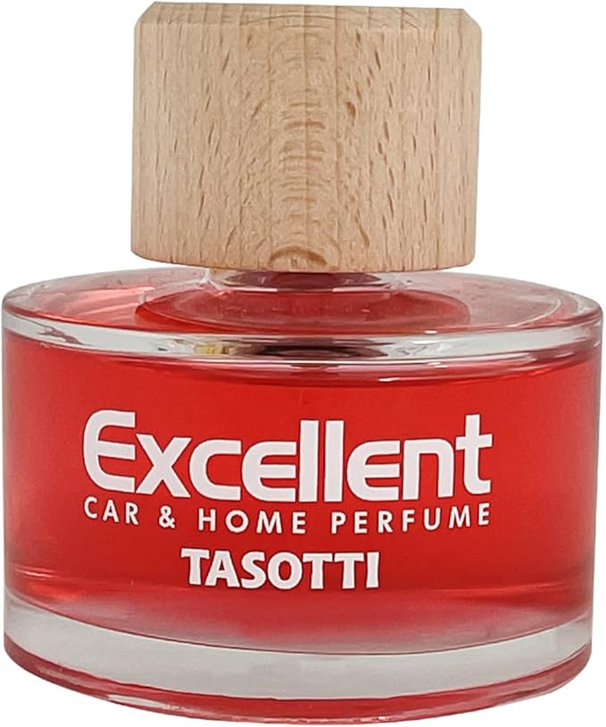 Tasotti Excellent Tutti Frutti Car Air Freshener, Luxury Car Odor Eliminator, Long Lasting Scent Up to 75 Days