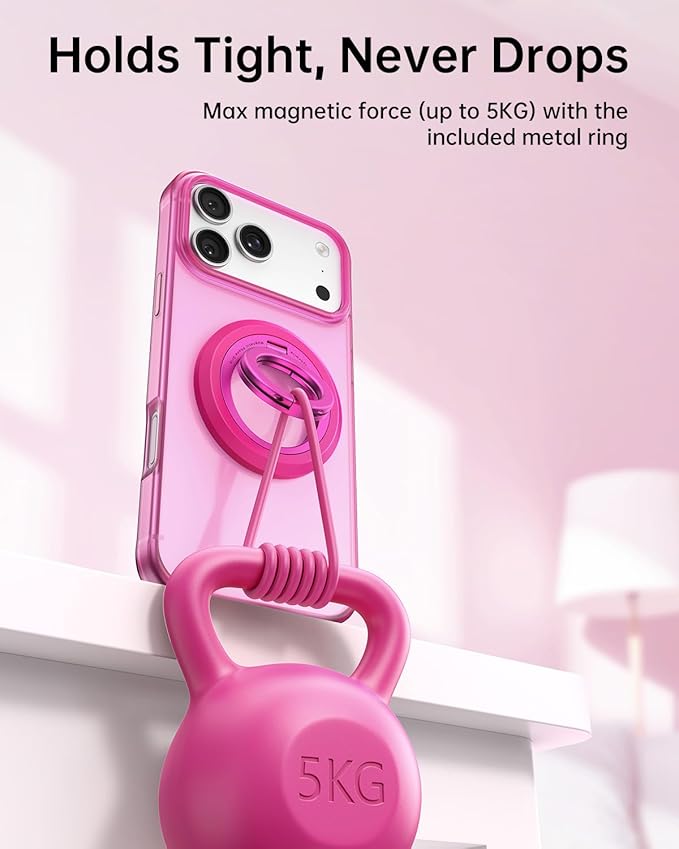 SYNCWIRE for MagSafe Phone Grip, Valentine's Galentine's Day Birthday Gifts for Her Women Mom Girlfriend Best Friends Sister Wife Teen Girl Magnetic Phone Ring Holder Kickstand