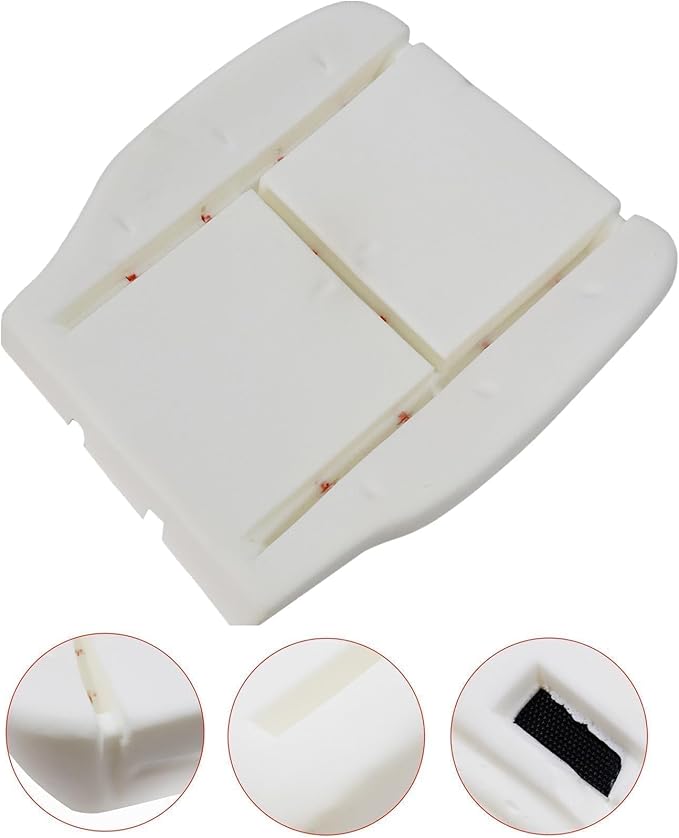 Driver Bottom Seat Foam Pad Cushion Replacement Foam Pad Fit for Chevy Silverado, Tahoe, Suburban, Avalanche＆GMC Sierra, Yukon 2007 2008 2009 2010 2011 2012 2013