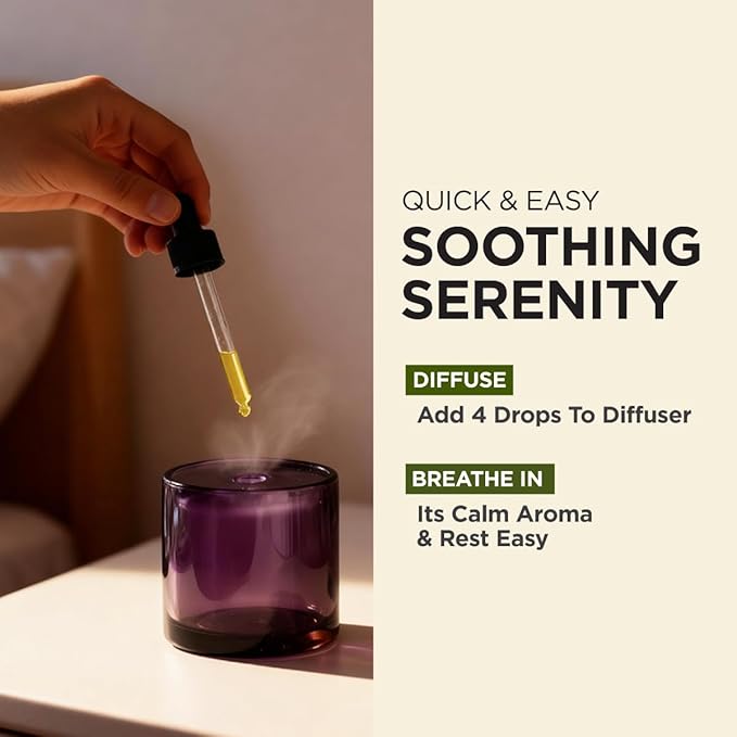 100% Pure Lavender Essential Oil - 4 Fl Oz - Lavender Oil for Hair, Skin, Diffuser, Aromatherapy & DIY Candle Making Scent