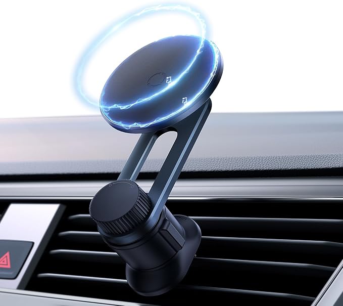 Baseus MagSafe Car Mount, Magpro Phone Mount for Car, Air Vent Magnetic Car Phone Holder for iPhone 15/14/13 Series