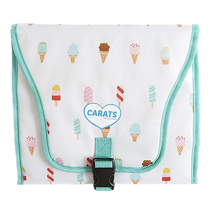 Car Seat Cooling Pad for Babies, Toddlers, and Kids - Comfortable and Durable Cooling Pad for Hot Summer Days - One Size Fits All, Popsicle White