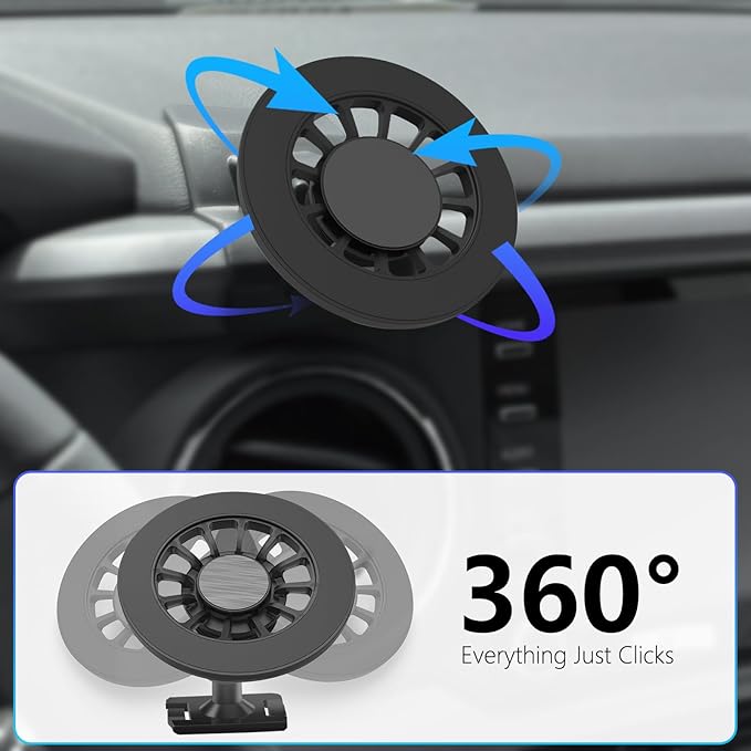 Tacoma Phone Mount for Magsafe, Exclusive Fit for Toyota Tacoma 2016-2023, for iPhone 17/16/15/14/13/12/Mini Series, Air Vent Toyota Tacoma Accessories