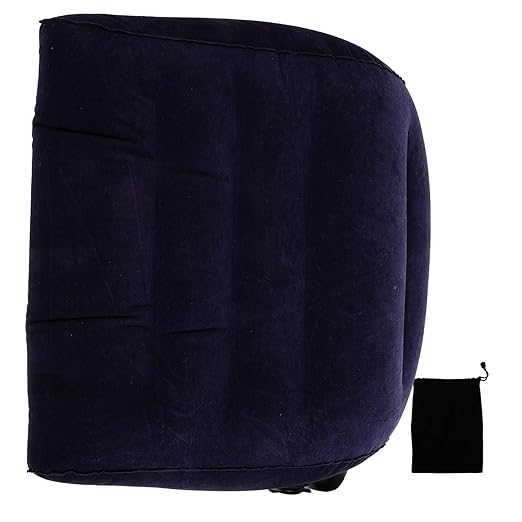 Inflatable Lumbar Pillow Car Seat Cushion for Office Chair Back Support Pillow