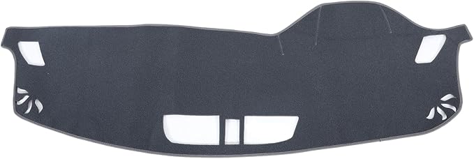 Dash Mat Dashboard Cover for M@itsubishi Outlander 2023 2024 Accessories, Dash Cover Mat Pad Carpet Non-Slip Dashboard Cover Mat Sun Protection (no HUD - Grey)