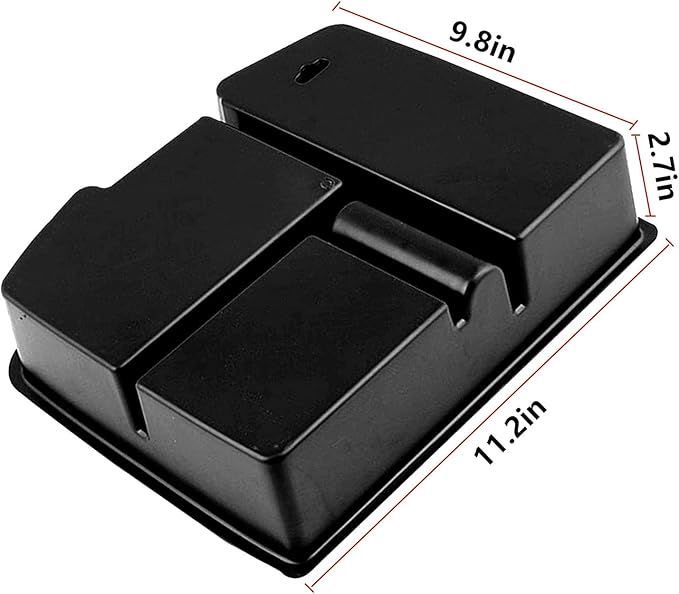 fit for Center Console Organizer Tray 2007-2014 GMC Sierra Chevy Silverado Tahoe Yukon Suburban - GM Vehicles Accessories Replaces 19166288