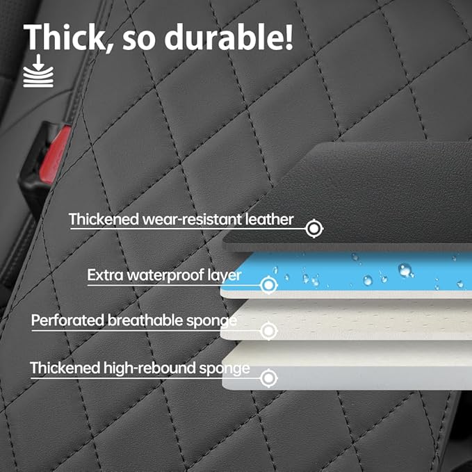 CRV Center Console Cover/Pad Fit 2023 2024 2025 2026,Faux Leather Honda CRV Armrest mat,Posture Improving Support Cushion,Protector Middle Console,Waterproof, Wear-Resistant,Flame-Retardant