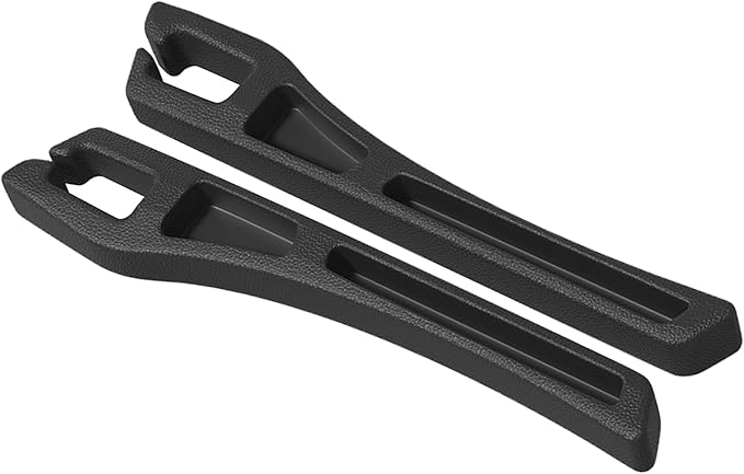 Car Seat Gap Filler Organizer, 2PCS Multifunctional Vehicle Fill Gap Blocker with Storage Slot Between Seat & Console, Anti-Drop Auto Interior Organization, Universal Fit (Black)
