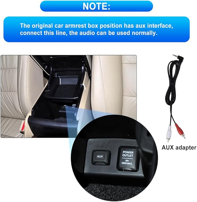 2G+64G Car Stereo Radio for Honda Accord 8th 2008-2013 with Wireless Carplay Android Auto, 10.1 inch Touch Screen Head Unit, Android 13/HiFi Audio/GPS Navi/WiFi/Bluetooth/SWC/HD Backup Camera