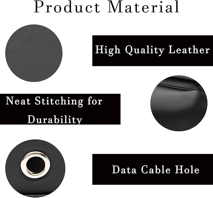 Car Seat Gap Filler with Cup Holder Multi Functional Leather Organizer for Vehicles Universal Storage Box for Drivers Side Car Seat Bags for Phones Glasses Keys Cards Ideal for Men and Women (Black)