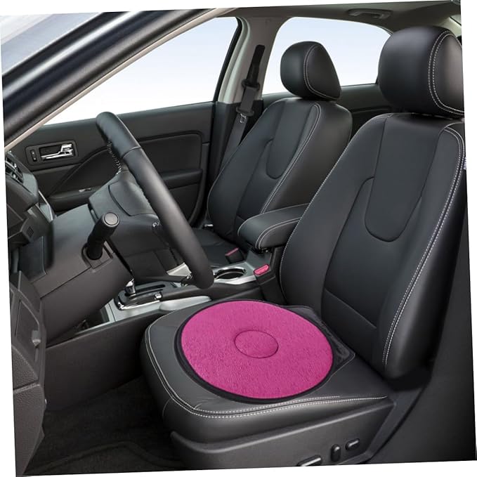 Comfortable Car Seat Cushion Rotating Lumbar Support for Driving and Home Use