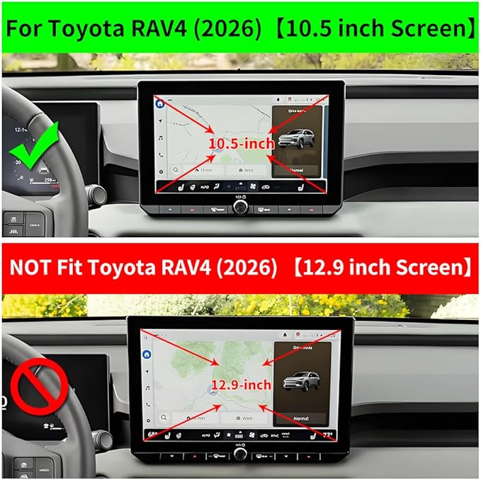 Car Magnetic Phone Mount for 2026 Toyota RAV4 Hybrid [LE/SE/XLE Premium/Woodland] and RAV 4 Plug-in Hybrid：[SE/Woodland] Auto Accessories Cellphone Holder Cell Phones Navigation Charging Stand