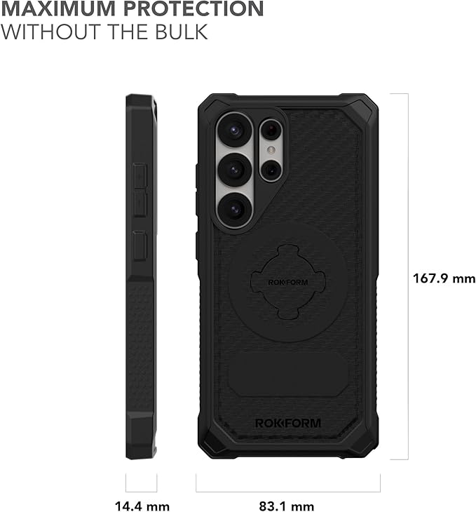 Rokform Galaxy S25 Ultra Rugged Magnetic Case (Pack of 2)
