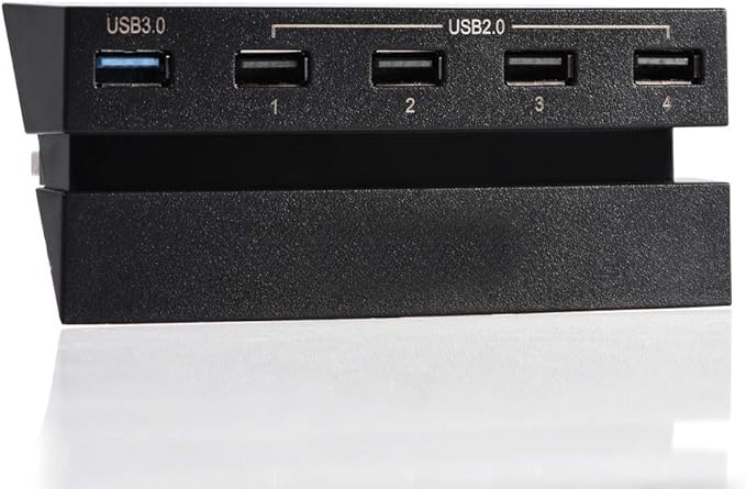 V BESTLIFE USB Hub, High Speed 5-Port USB Hub 2.0 & 3.0 Expansion Hub Game Console Controller Adapter