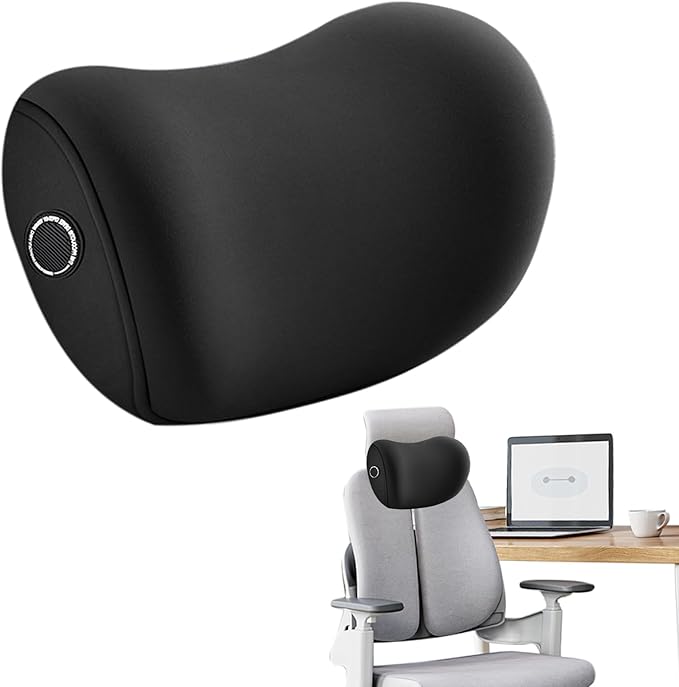 Driver Car Seat Back Support - Lumbar Cushion, Multipurpose Corrector | Adjustable Memory Foam Pad with Elastic Straps, Portable Ergonomic Backrest for Offices Chair Vehicle Seat Comfort