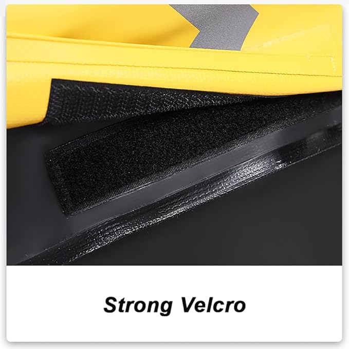 Car Roof Storage Bag for Jeep Compass S / 80th Anniversary/Longitude/Limited FWD 4x4, High Capacity Car Top Travel Bag Reflective Strips Safety Design Roof Bag