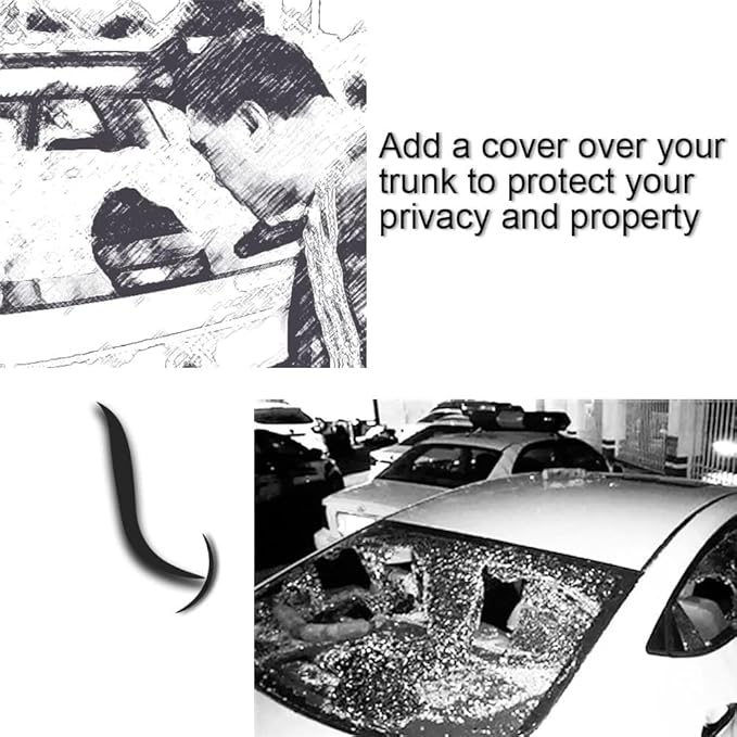 BestEvMod Retractable Trunk Cargo Cover Compatible with Hyundai Ioniq 5 2021-2026 Interior Accessories, Black Rear Trunk Cargo Shield Privacy Cover