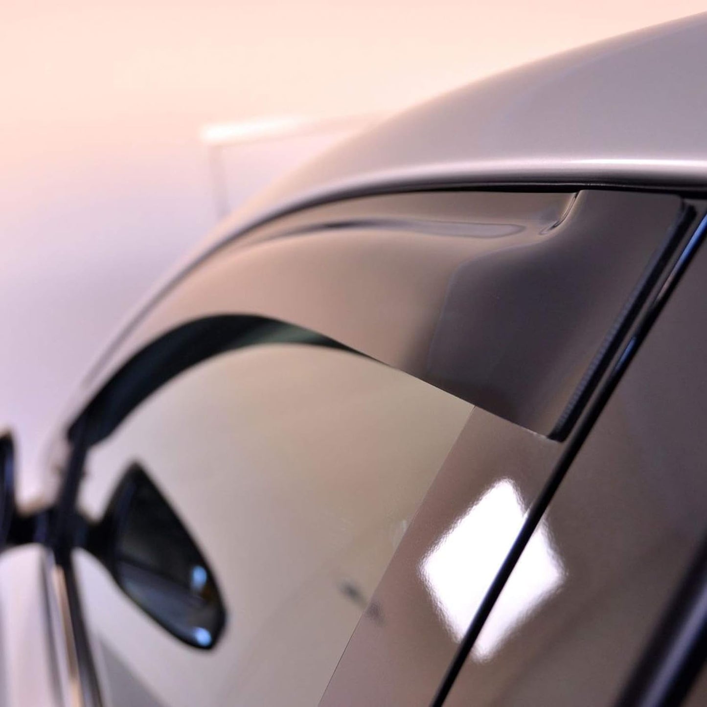 94093 Sunproof Waterproof Side Window Wind Deflector, 4pcs Protective Replacements Rain Guards Set, Window Visor fit for 2009-2010 Pontiac Vibe, 2009-2013 Matrix