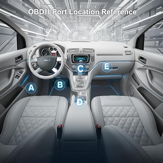 OBD2 Power Cable for Dash Camera, Micro OBD Adapter with 24-Hour Parking Mode, Acc Mode, Low Voltage Protection, 11.48FT Cable for Dash Cams, GPS, DVR, and More, 12V-36V to 5V/3A