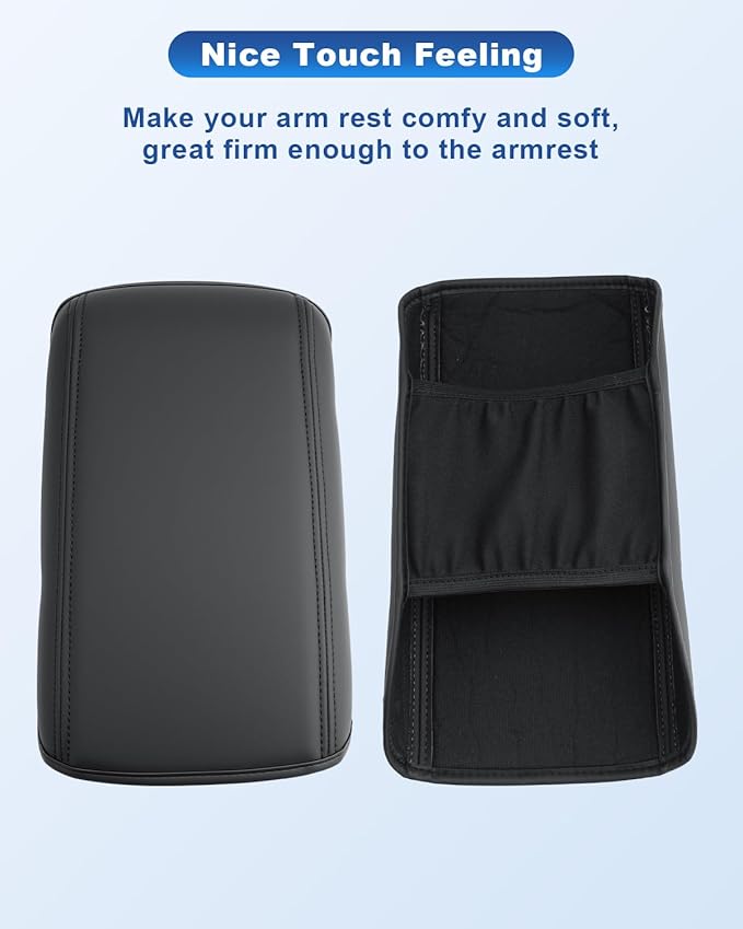 CDEFG for 2026 Subaru Outback Center Console Cover for 2026 Subaru Outback (Premium/Limited/Limited XT/Touring/Touring XT/Wilderness) Accessories Armrest Cover Arm Rest Leather Pad