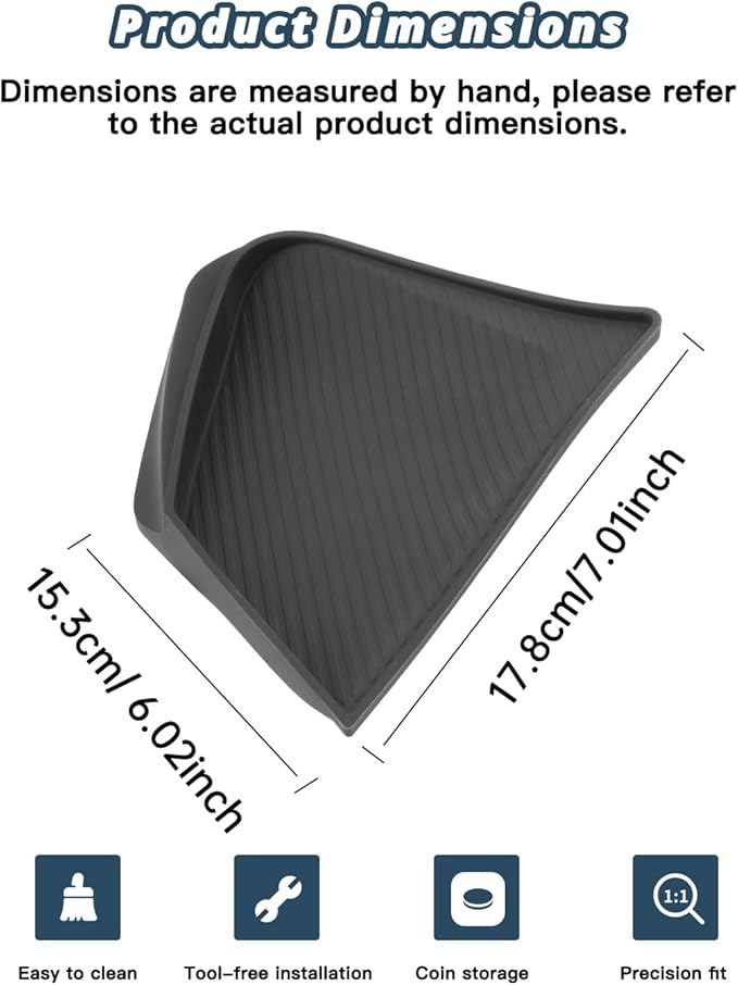 2023-2025 2026 Lexus RX Dashboard Mat for Lexus RX350 Accessories Anti-Slip Silicone Dash Cover Mat Compatible with 2023 2024 2025 2026 Leuxs RX350 All Trims