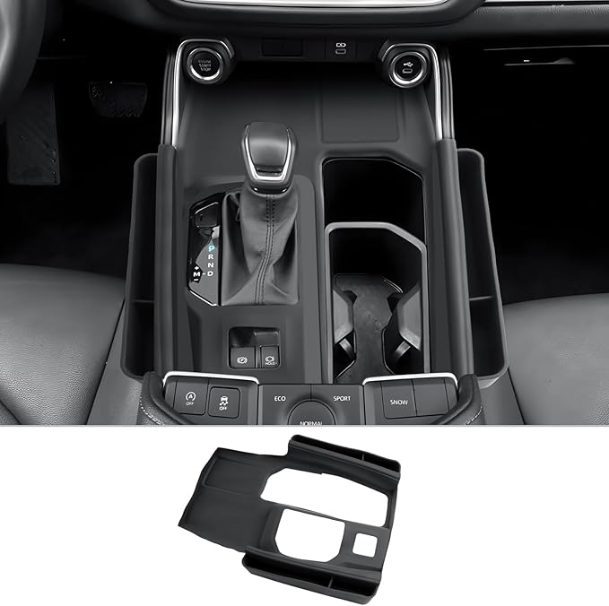 CDEFG for 2025 2026 Toyota Grand Highlander Center Console Gear Shift Cover Panel Trim for Toyota Grand Highlander 2024 2025 2026 Accessories Center Control Gearshift Panel (Not for Hybrid)