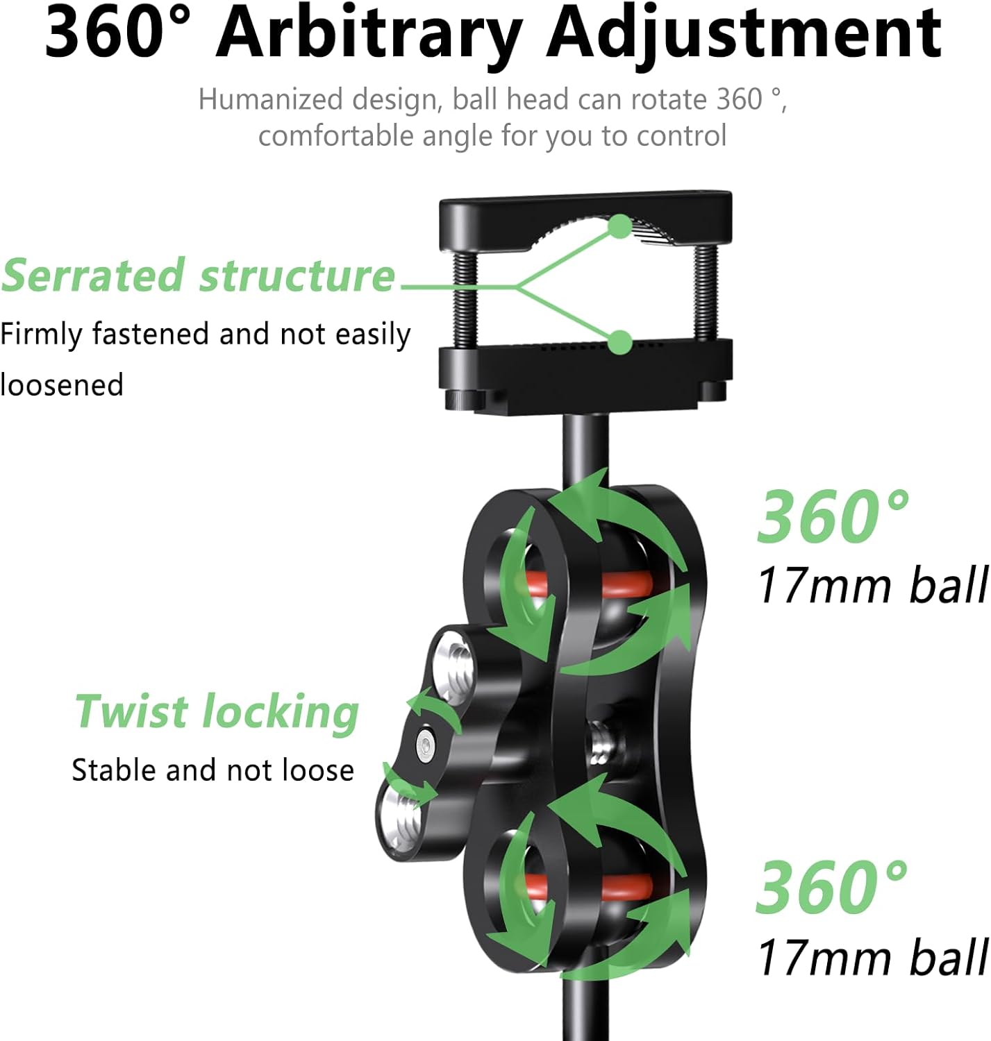Radar Mount Mirror Mount Bracket，Aluminum Radar Detector Mount (for Cobra Radar Detector Mount)