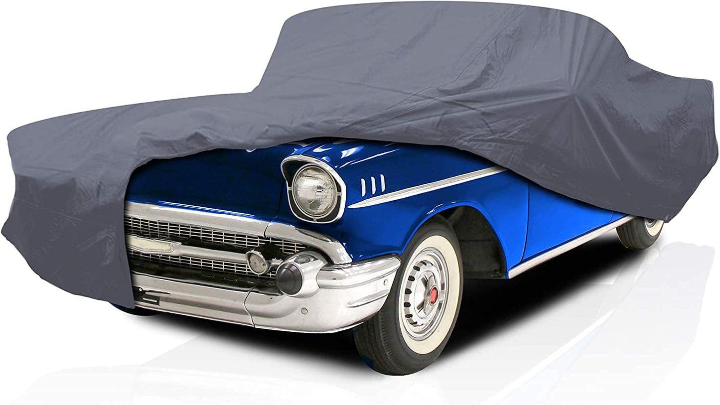 Supreme Full Car Cover – for Pontiac Ventura 1961 Coupe 2-Door Semi Custom Fit Waterproof Full Coverage All Weather Windproof Dust Proof Indoor Outdoor Automobile