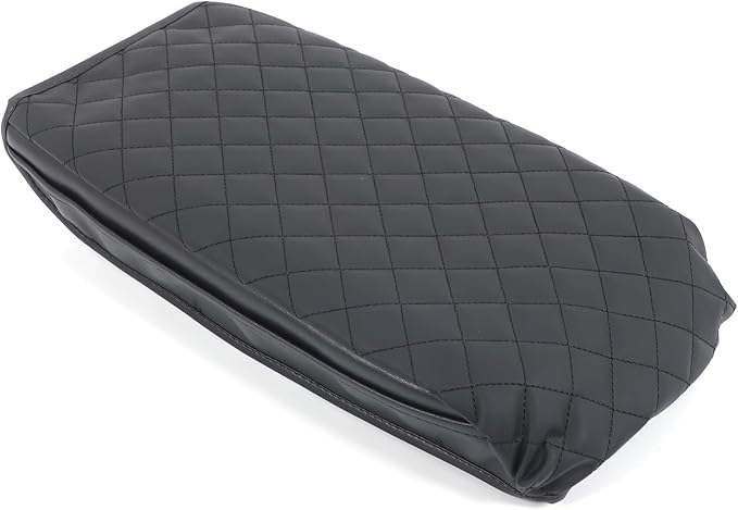 Upgrade Center Console Armrest Cover Compatible with Kia Telluride 2020-2025 2026, Car Leather Middle Console Cushion Lid Pad Anti-Scratch Armrest Seat Box Cover With Pockets Storage Bag Accessories