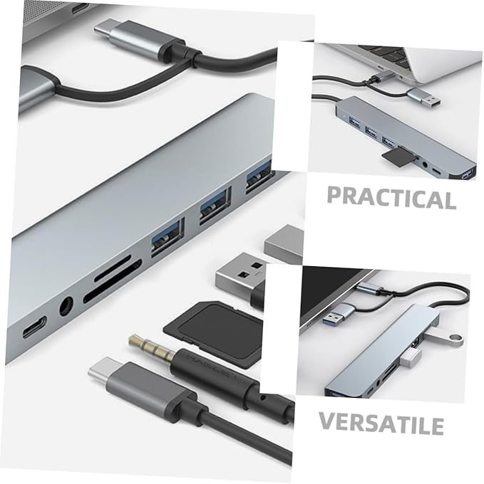Operitacx USB Hub Type USB Expander for Laptops High-Speed Data Transfer Compact Design for and Office Use