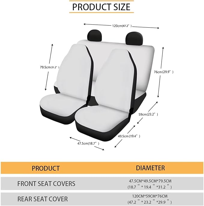 FKELYI Floral Sea Turtle Car Seat Covers Full Set with Steering Wheel, Headrest, Gear Shift, Handbrake Covers, Cup Holder Coasters