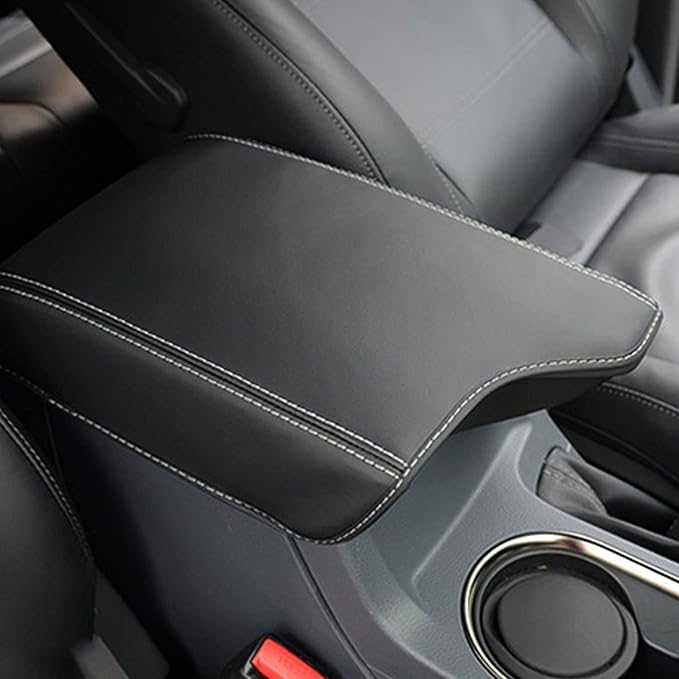 SXCY Fit for 2019 2020 2021 2022 2023 Ford Ranger Armrest Cover 2023 Ranger Center Console Cover 2023 Ranger Console Cushion Pad 2023 Ranger Seat Box Cover Protection 2022 2023 Ranger Accessories