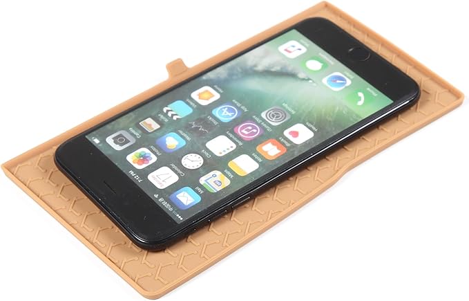 Center Console Mat Wireless Charging Mat Compatible with Lexus ES 2022-2023 ES250 ES300h,Car Non Slip Wireless Charger Silicone Cover Pad Interior Accessories 1PCS (Apricot)
