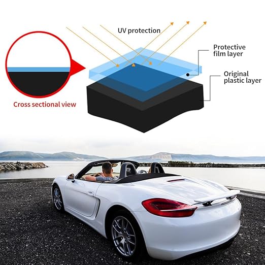 Plastics Parts Crystal Coating, 2025 Upgraded Leather Plastic Polishing Renovation Coating Agent, Car Trim Restorer with Sponge, Crystal Coating for Cars Interior or Exterior (2)