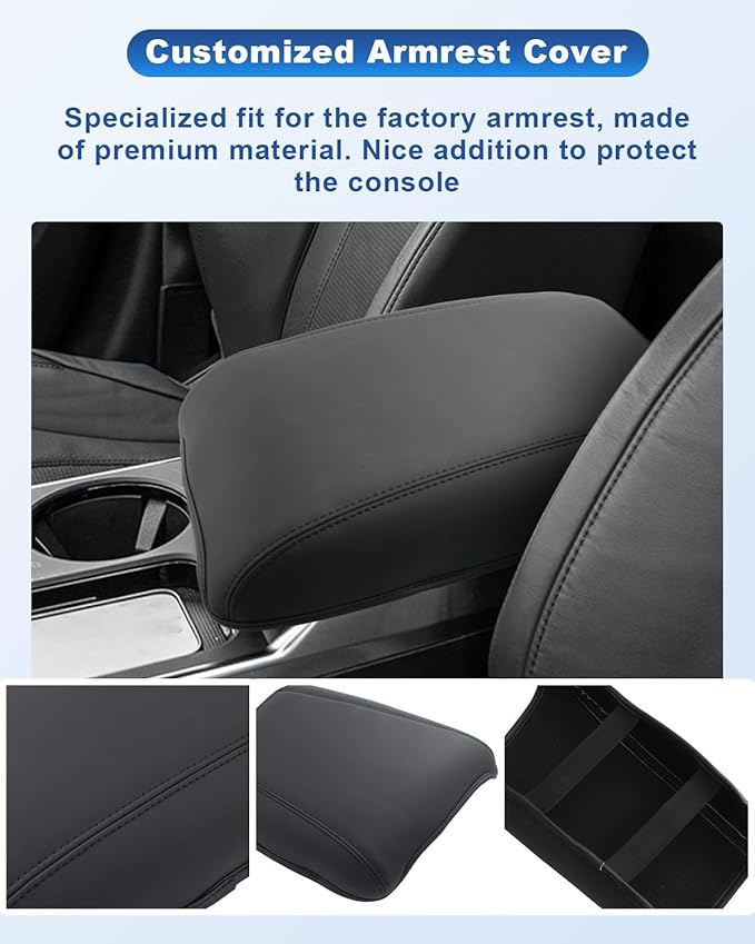 CDEFG for 2026 RDX Center Console Cover for 2025 2026 RDX Accessories Armrest Pad Middle Console Pad Arm Rest Cushion Console Protector Leather Cover