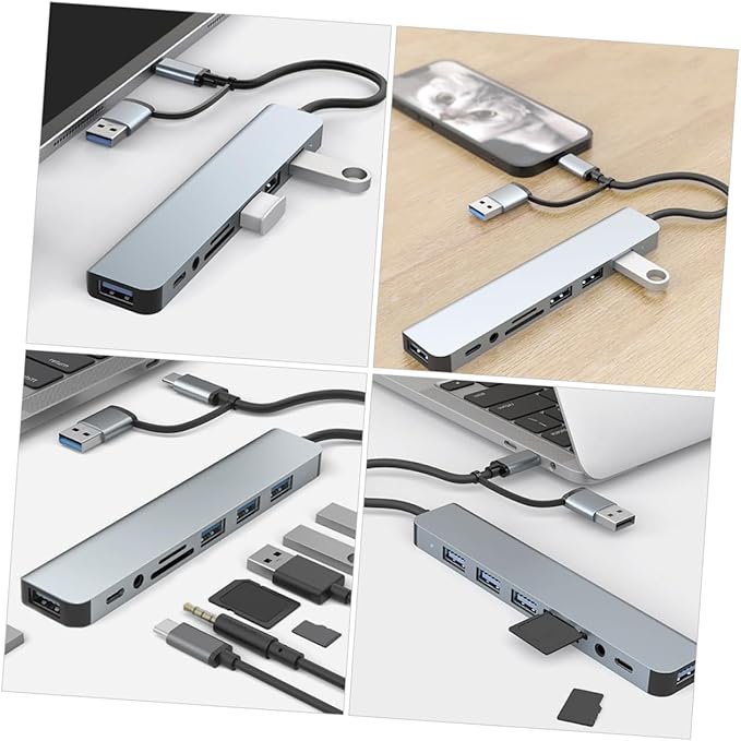 Operitacx USB Hub Type USB Expander for Laptops High-Speed Data Transfer Compact Design for and Office Use