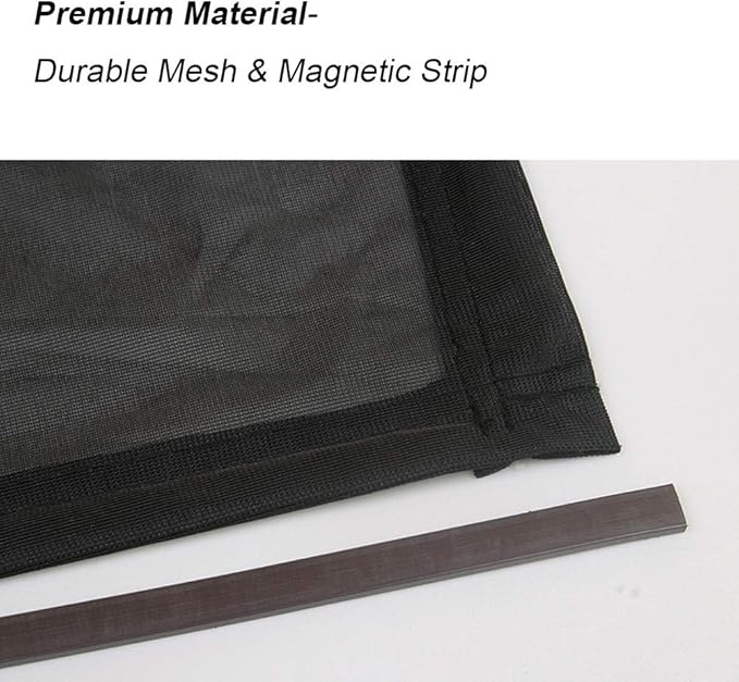 Magnetic Car Sunroof Sun Shade Breathable Mesh, Car roof Cover for Overnight Camping, Quick Install, UV Sun Protection for Moonroof and Side Window