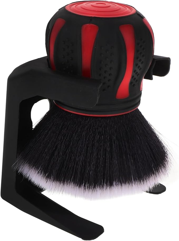 GLEAVI 3pcs Vent Brush Car Multi-Functional Soft Detailing Brush for Automotive Interior Stand for Easy Cleaning and Dashboard