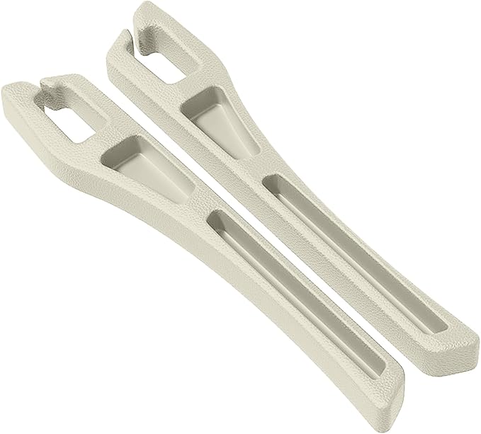 2PCS Car Seat Gap Filler Organizer, Multifunctional Car Gap Filler with Fill and Storage Function for Storing Phones Keys Cards, Universal No Drop Seat Guard for Cars (Beige)