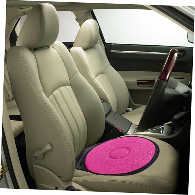 Comfortable Car Seat Cushion Rotating Lumbar Support for Driving and Home Use