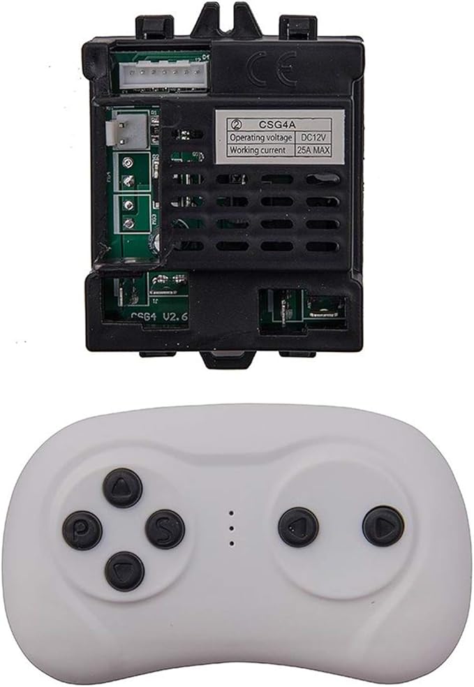 CSG4A 12V Children's Power Riding car 2.4G Bluetooth Remote Control and Receiver kit Controller Control Box Accessories Children's Electric Riding car Replacement Parts