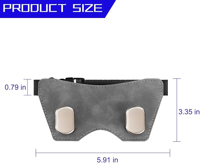 Car Headrest Hook, 2PCS Suede Vehicle Back Seat Storage Hanger with Double Metal Hook, Automotive Seatback Organizer for Purse Handbag Coat, Compatible with Most Sport Seat (Grey)