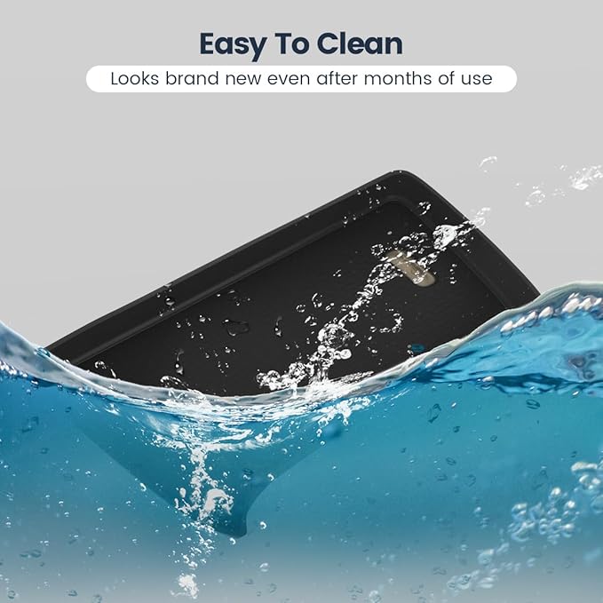 Center Console Wireless Charging Mat Compatible with Subaru Crosstrek 2025/Impreza 2024 2025, Anti-Slip Waterproof Silicone Protective Pad Interior Accessories Black