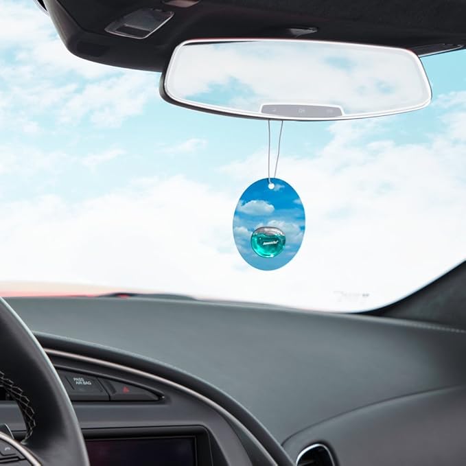 Armor All Car Air Freshener and Purifier - Odor Eliminator for Cars & Truck, Freshfx Tranquil Skies, 0.08 Fl Oz Diffuser, Pack of 4, 18593-4PK