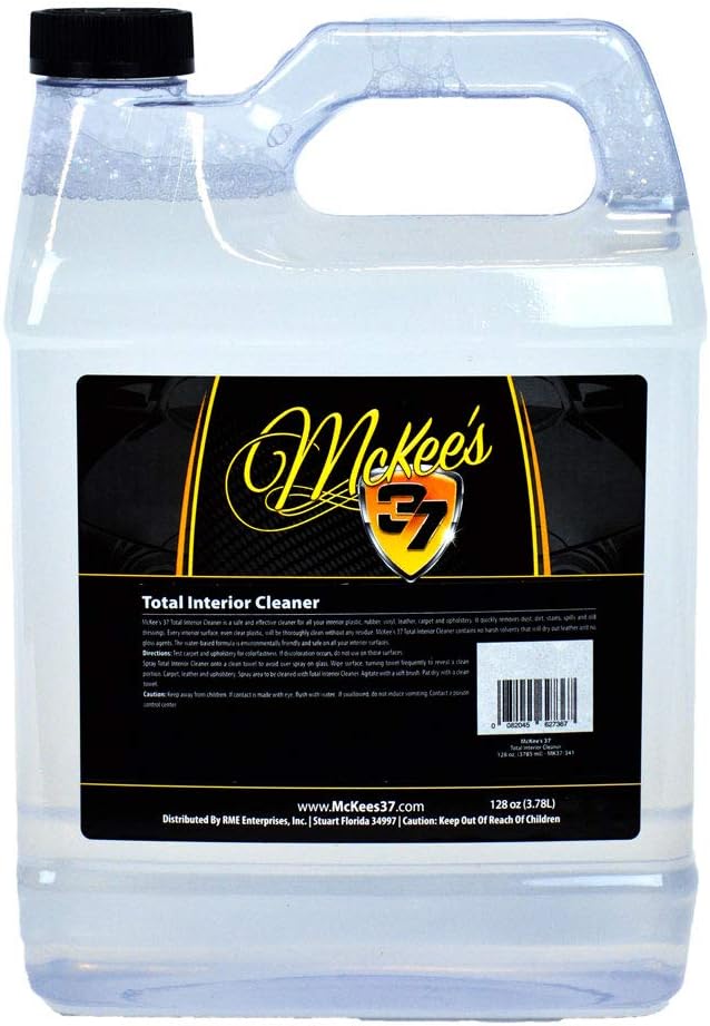McKee's 37 MK37-341 Total Interior Cleaner, 128 oz.