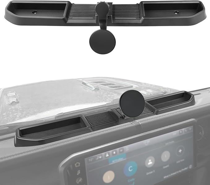 Magnetic Phone Mount for Jeep 2024 2025 Wrangler JL JLU & Gladiator JT - Dashboard Phone Holder with Magsafe for Jeep Wrangler & Gladiator Accessories (Not for 4XE)