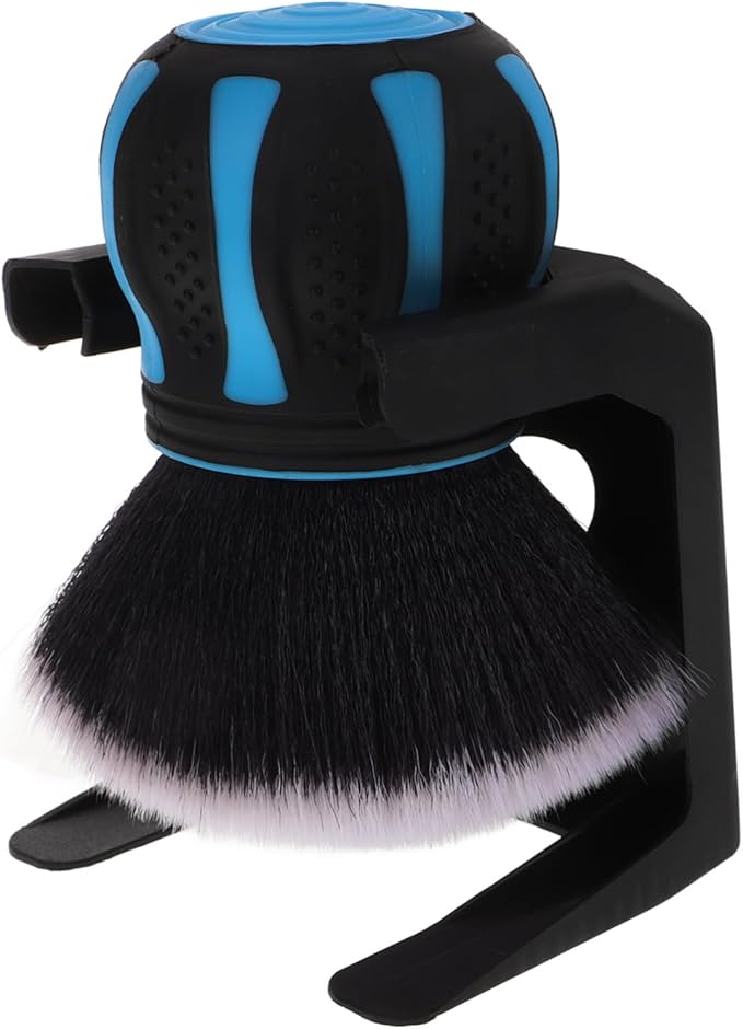 GLEAVI 5pcs Vent Brush for Car Soft Bristle Cleaner Stand for Interior Detailing Multi-Functional Car Outlet Brush for Easy Cleaning of Dust and Debris