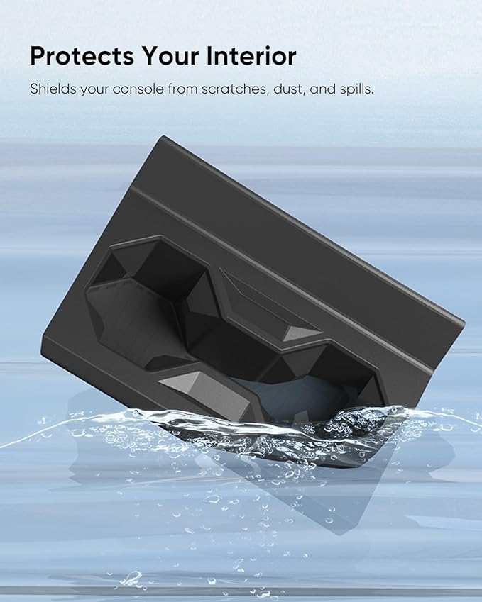 Tesla Cybertruck Cup Holder with Extended Edge - Durable Silicone Material, Anti-Slip, Easy to Clean, Protects Console from Scratches, Custom-Fit for 2024-2025 Models