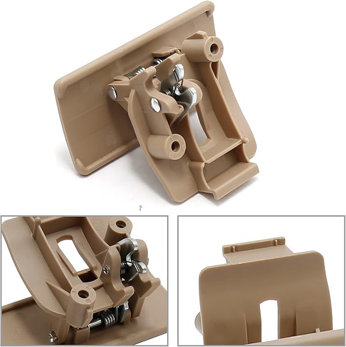 10391625 Glove Box Latch Compartment Door Handle Compatible with Chevy Colorado GMC Canyon 2004-2012 Compatible with Hummer H3 2006-2010 Front Glove Box Door Lock Opening Handle (Khaki)